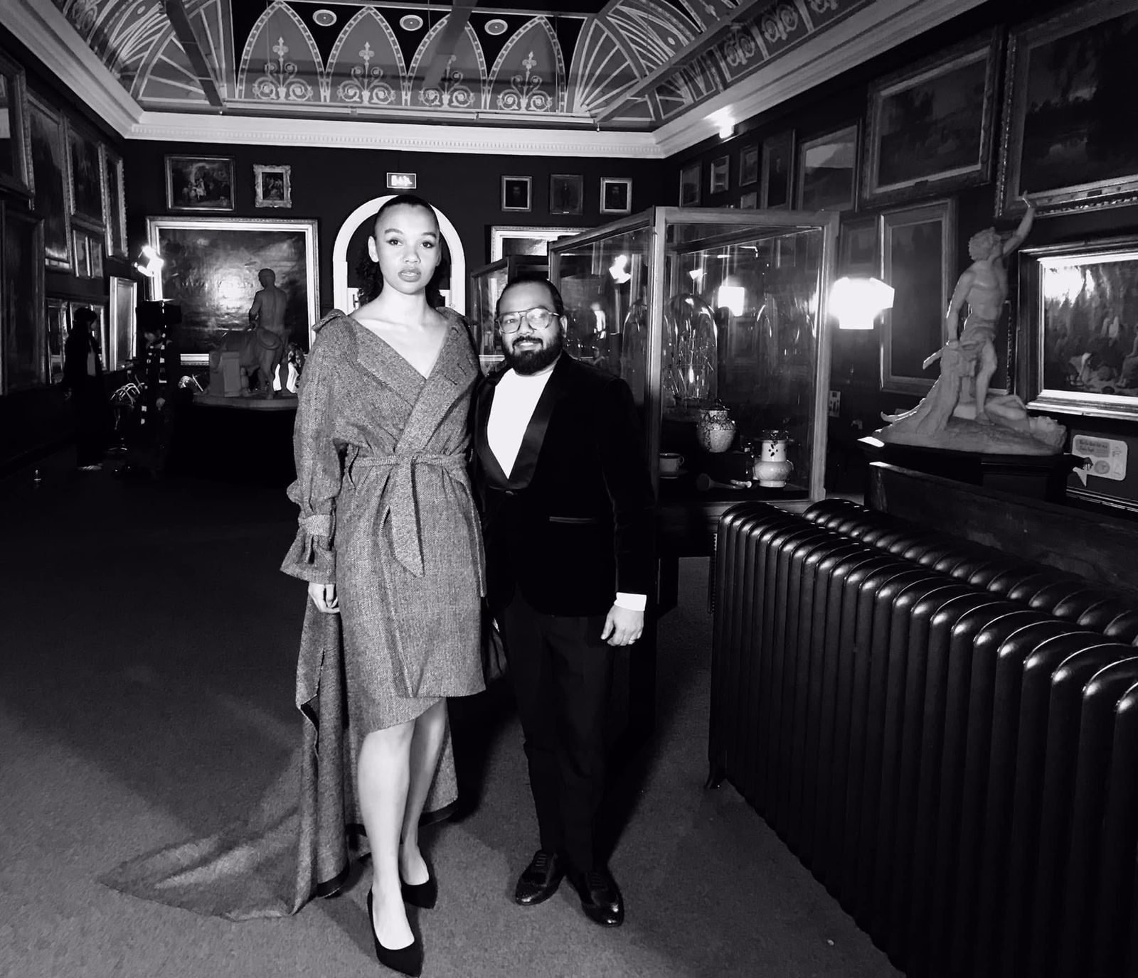 Tanvir Mahidy at Salford Museum fashion show